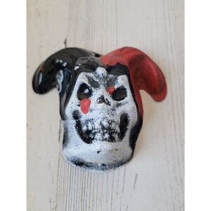 Plastic Skeleton Jester clown Halloween decor